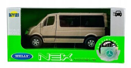 Welly Mercedes-Benz Sprinter Traveliner 1:34 hnědý